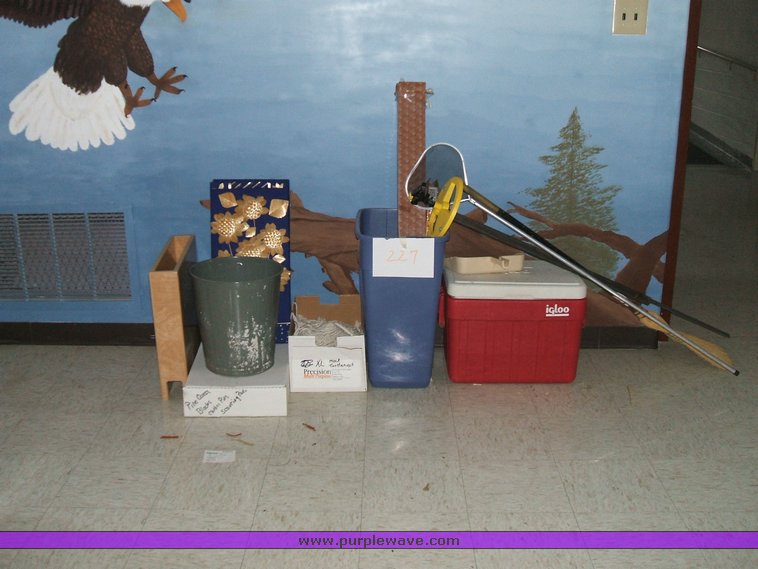 image for item 1012 Large assortment of furniture, office supplies, appliances, electronics, and household items