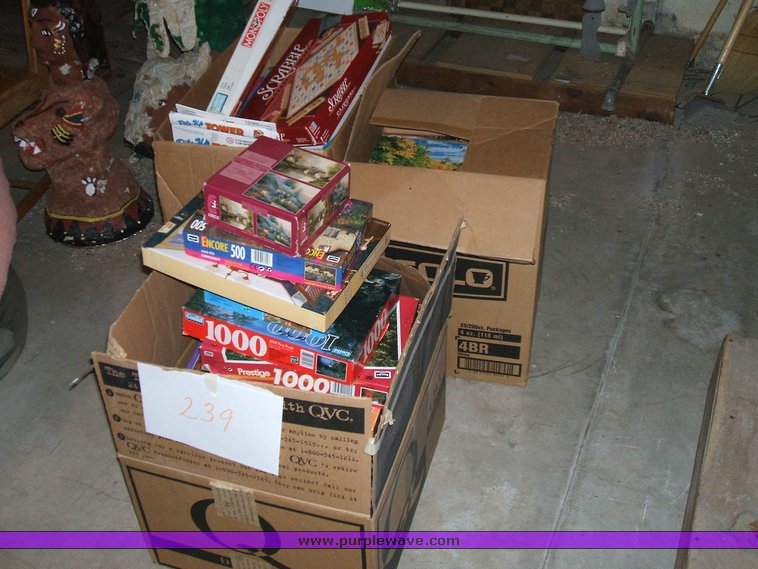 image for item 1012 Large assortment of furniture, office supplies, appliances, electronics, and household items