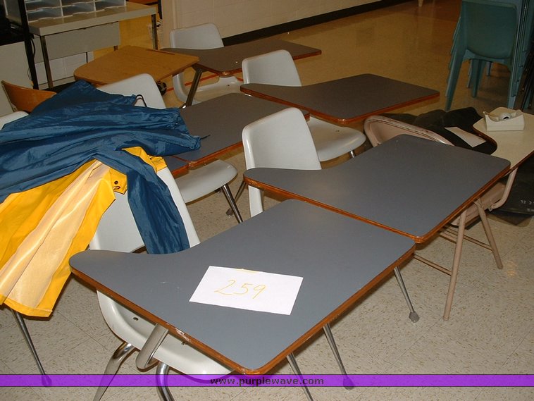 image for item 1012 Large assortment of furniture, office supplies, appliances, electronics, and household items