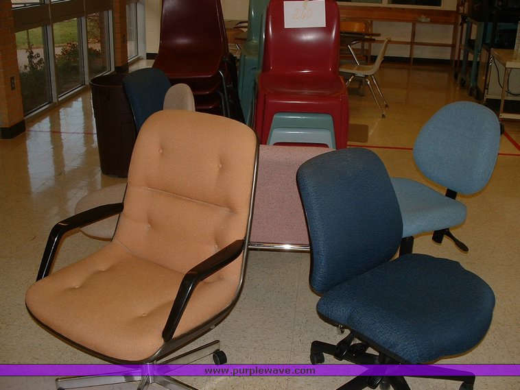 image for item 1012 Large assortment of furniture, office supplies, appliances, electronics, and household items