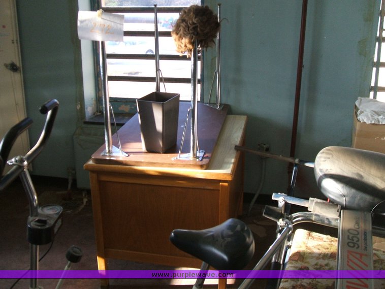 image for item 1012 Large assortment of furniture, office supplies, appliances, electronics, and household items