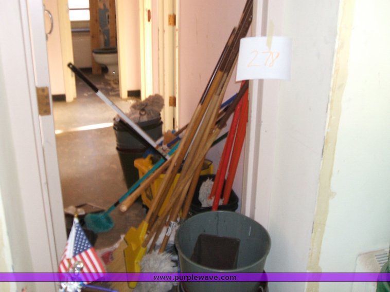 image for item 1012 Large assortment of furniture, office supplies, appliances, electronics, and household items