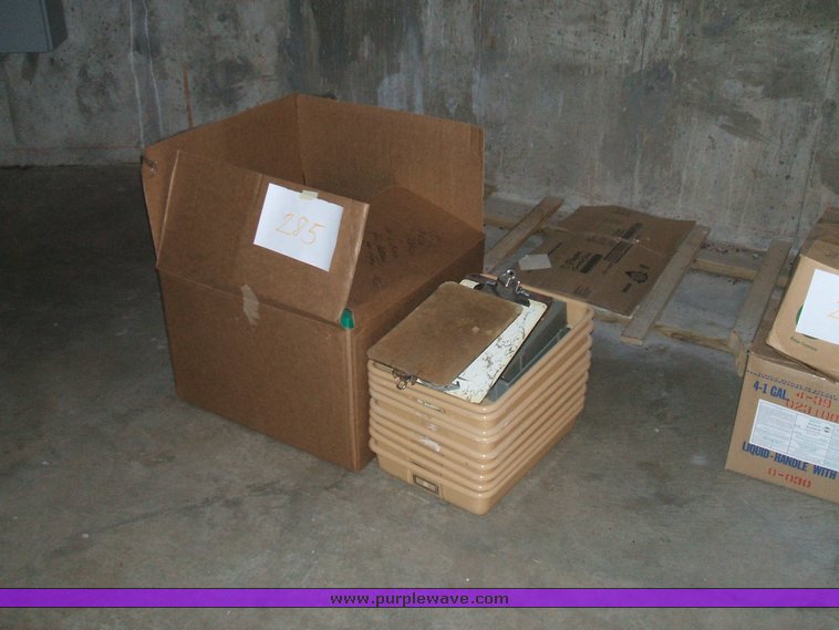 image for item 1012 Large assortment of furniture, office supplies, appliances, electronics, and household items