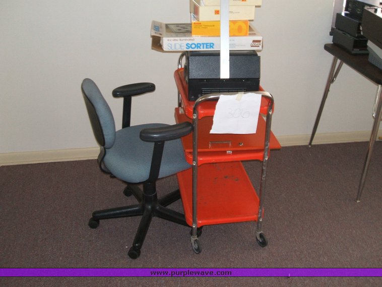 image for item 1012 Large assortment of furniture, office supplies, appliances, electronics, and household items