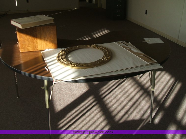 image for item 1012 Large assortment of furniture, office supplies, appliances, electronics, and household items