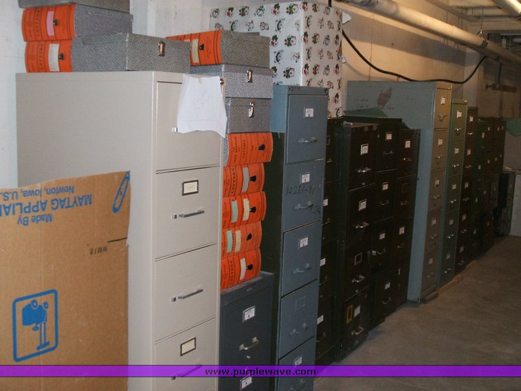 image for item 1012 Large assortment of furniture, office supplies, appliances, electronics, and household items