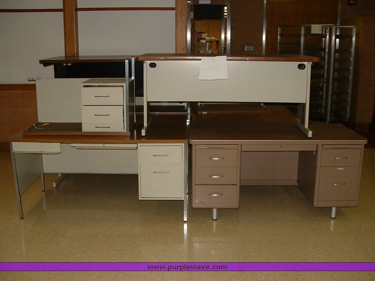 image for item 1012 Large assortment of furniture, office supplies, appliances, electronics, and household items
