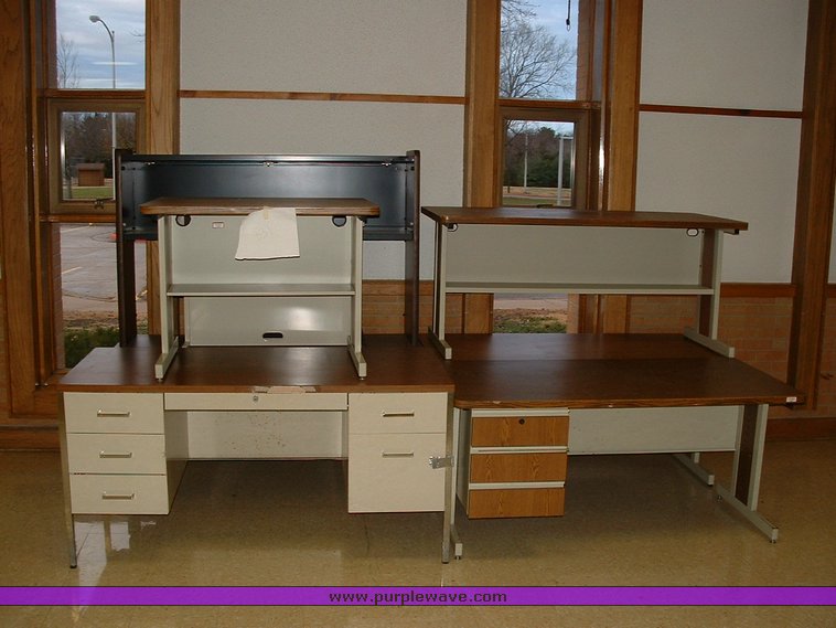image for item 1012 Large assortment of furniture, office supplies, appliances, electronics, and household items
