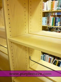 image for item 1135 (9) double sided sections of library bookshelves