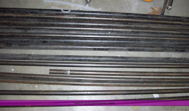 image for item 3366 (22) pieces of assorted pipe and tubing