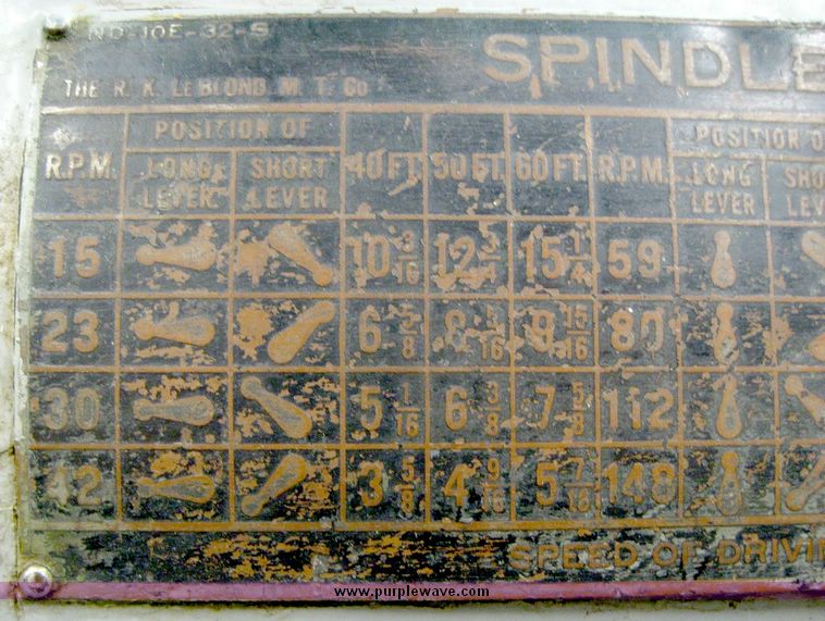 image for item 3441 Leblond G-11-C gear head lathe