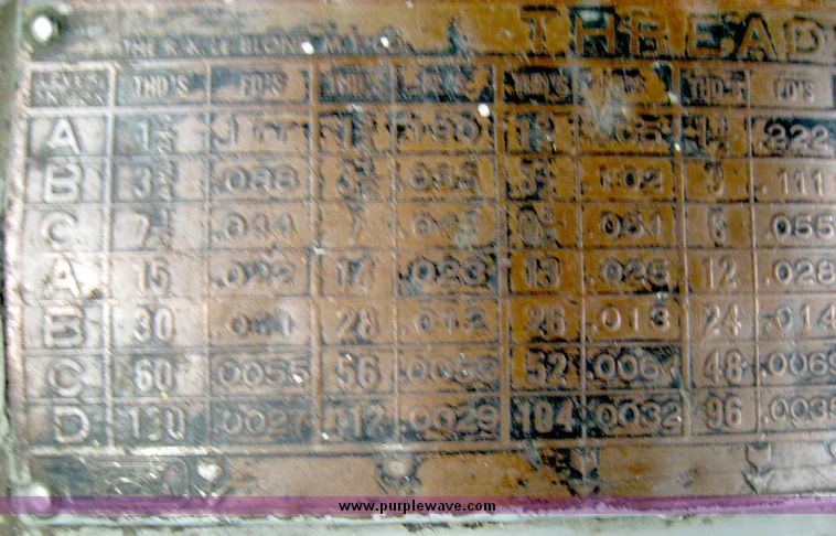 image for item 3441 Leblond G-11-C gear head lathe