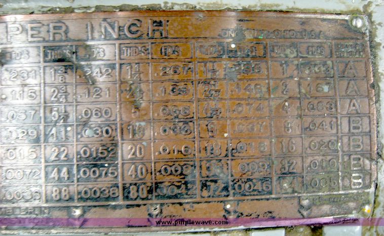 image for item 3441 Leblond G-11-C gear head lathe