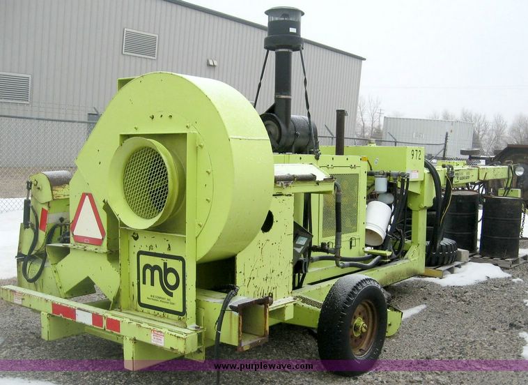 image for item 3816 MB blizzard buster rotary broom