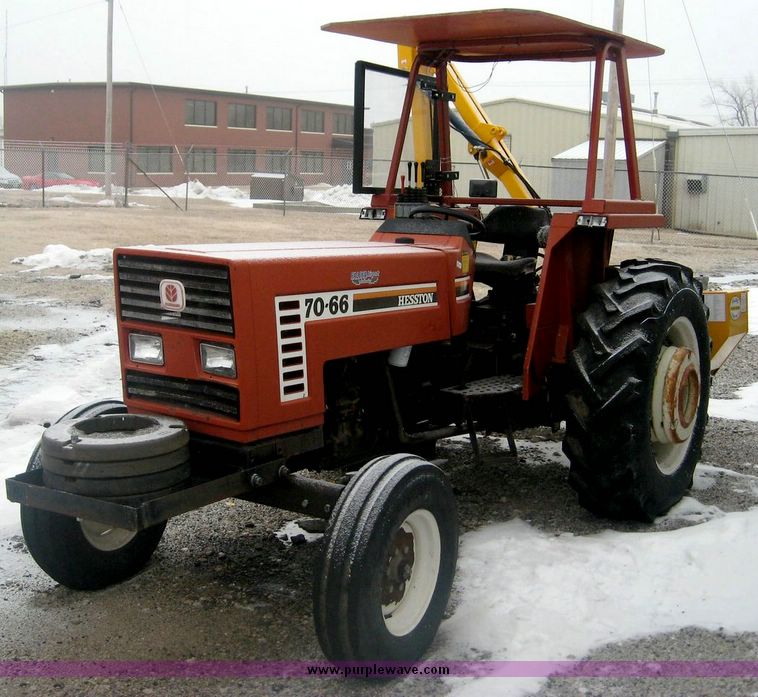 image for item 3819 Hesston 70-66 tractor