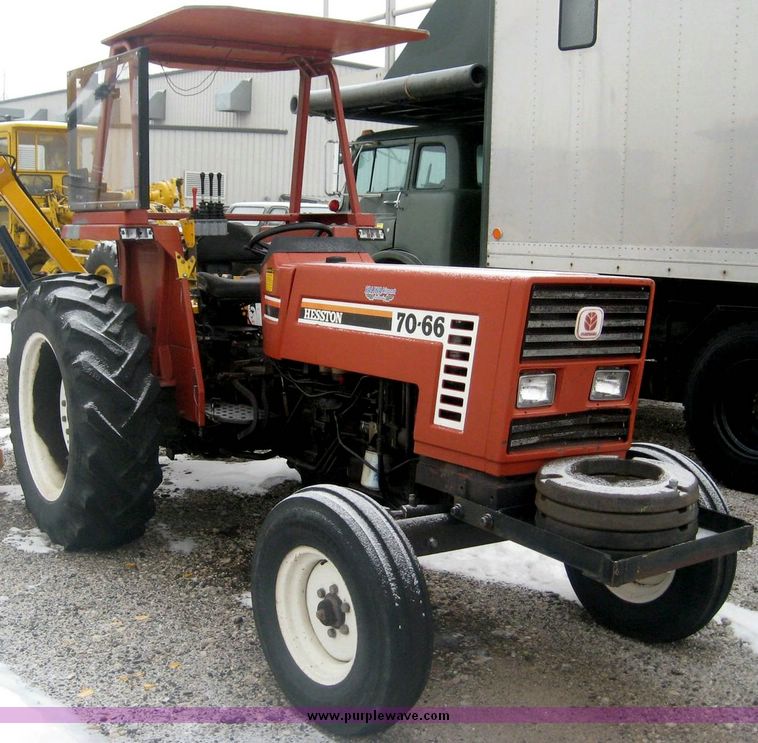image for item 3819 Hesston 70-66 tractor