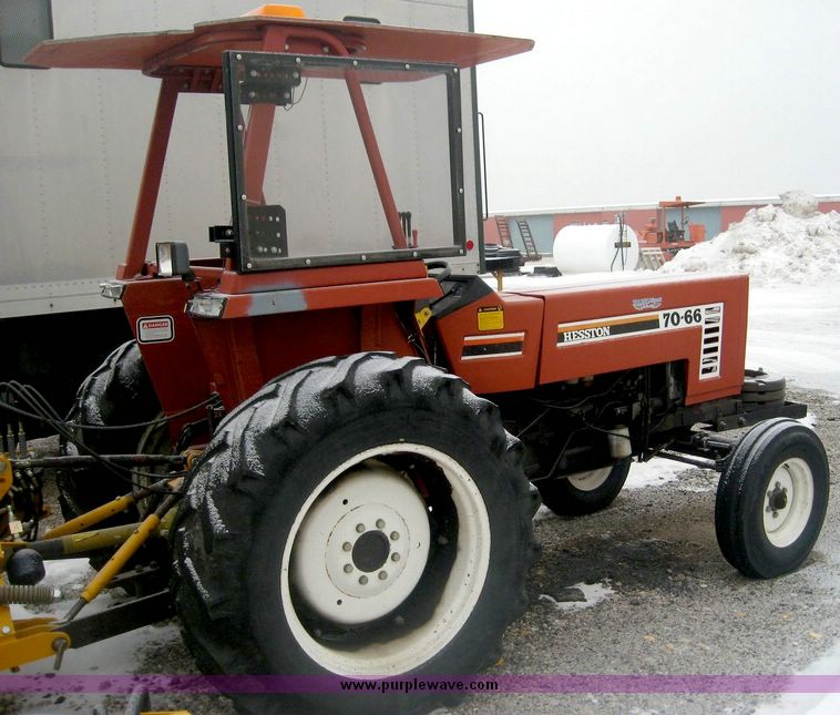 image for item 3819 Hesston 70-66 tractor