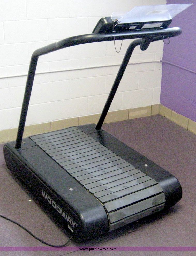 image for item 3840 Woodway Path Tread Eargometer treadmill