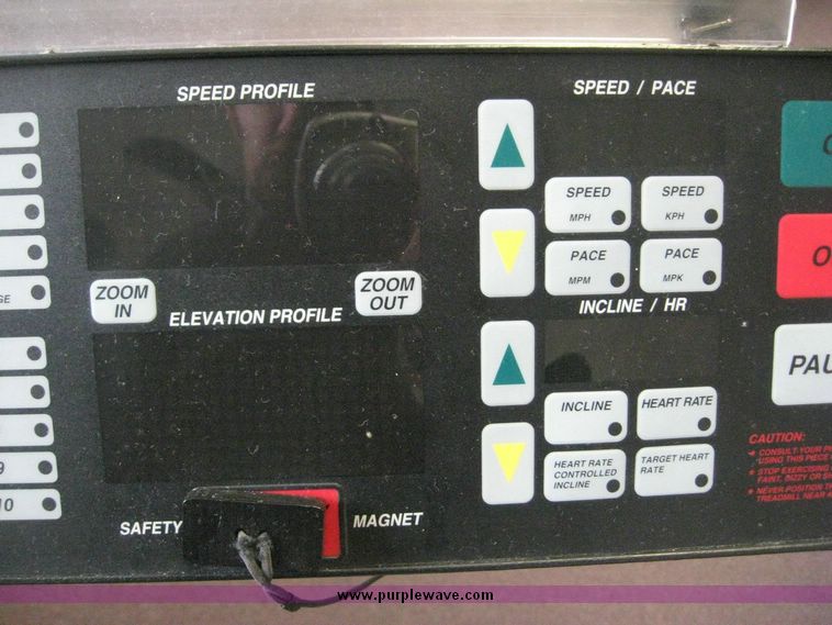image for item 3840 Woodway Path Tread Eargometer treadmill