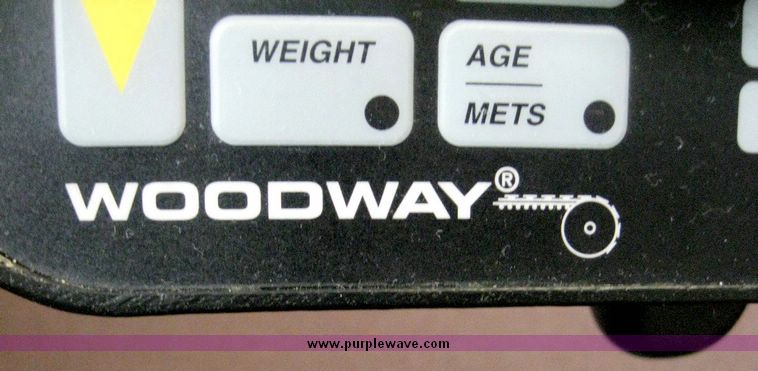 image for item 3840 Woodway Path Tread Eargometer treadmill