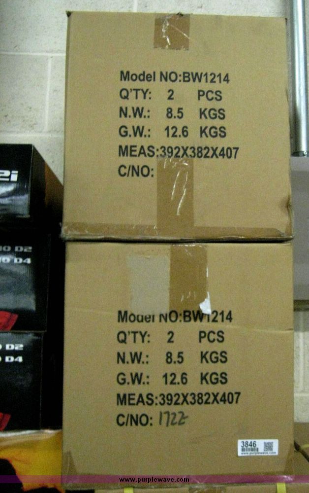image for item 3846 (14) boxes of Bazooka BW1214 12" subwoofers