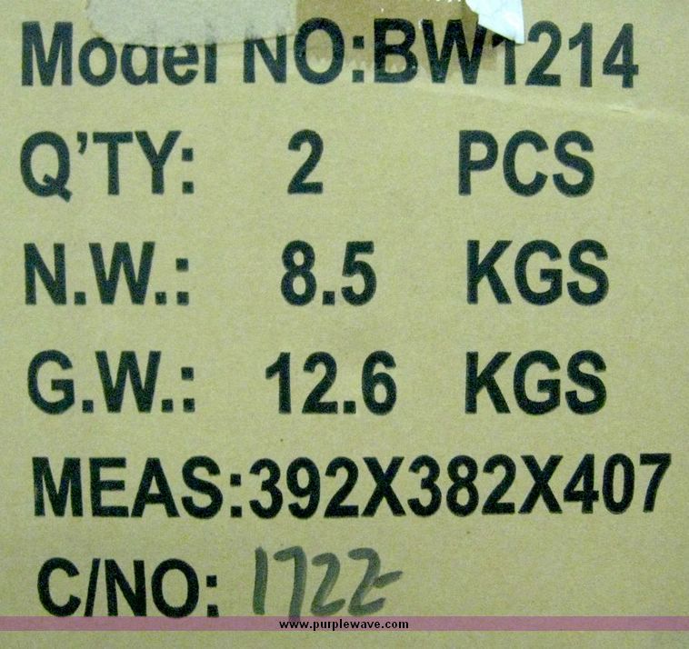 image for item 3846 (14) boxes of Bazooka BW1214 12" subwoofers