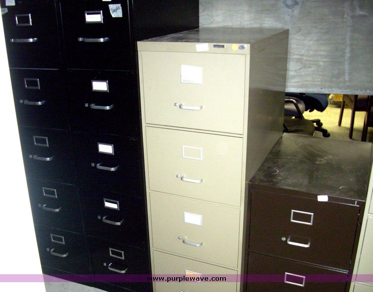 image for item 5038 Assorted filing cabinets and storage units