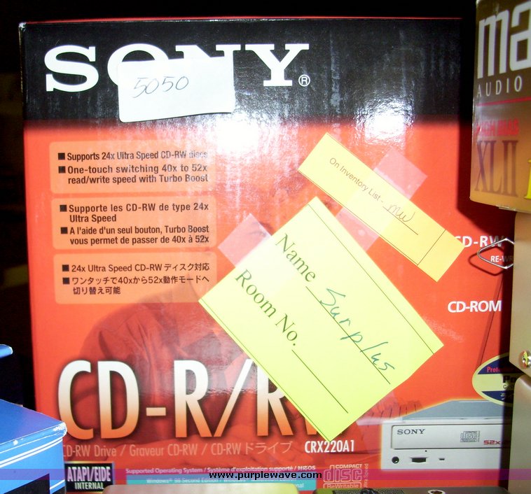 image for item 5050 Assorted office supplies