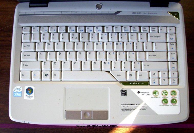 image for item 5064 Acer Aspire 4720Z laptop