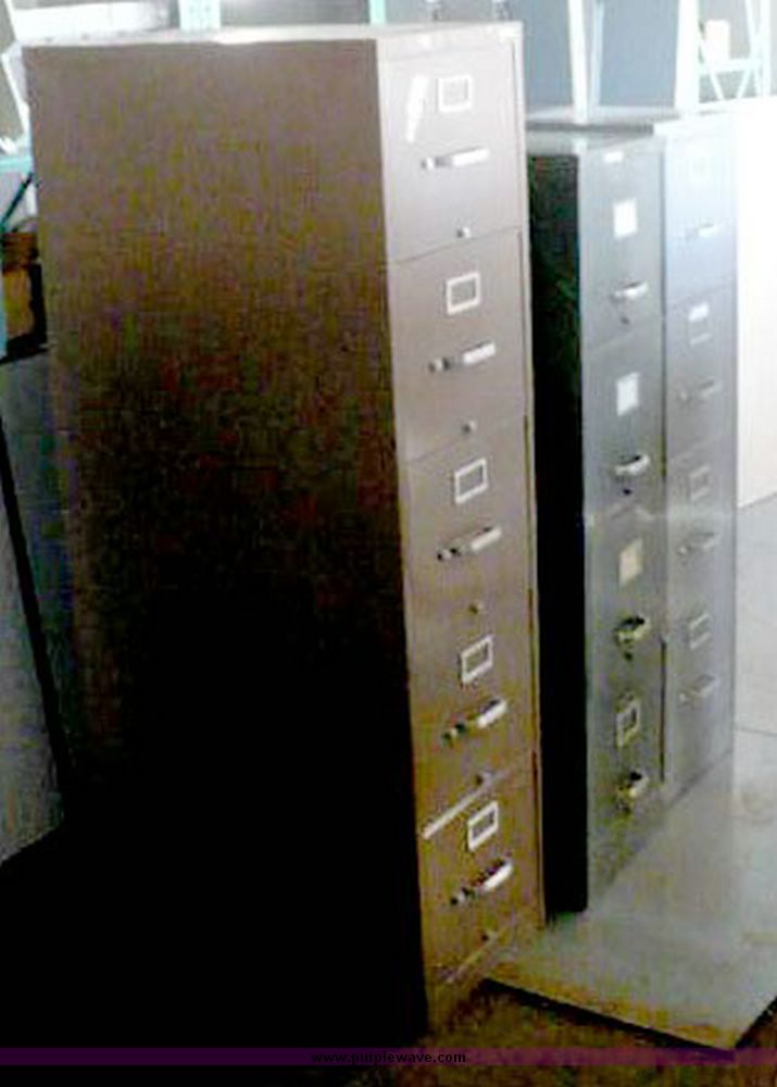 image for item 5100 Three filing cabinets