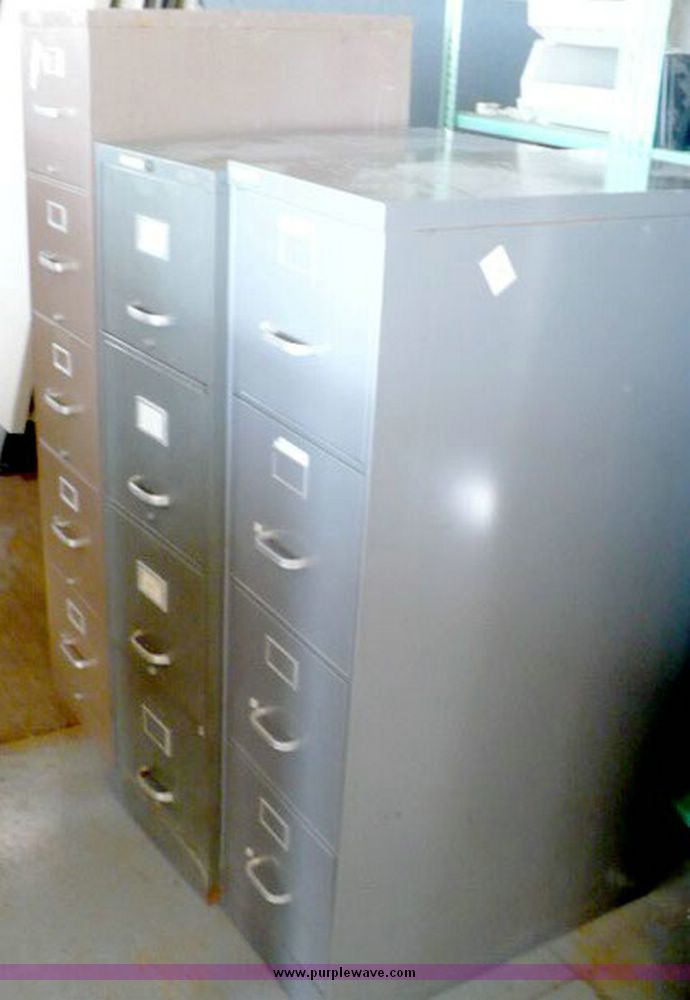 image for item 5100 Three filing cabinets