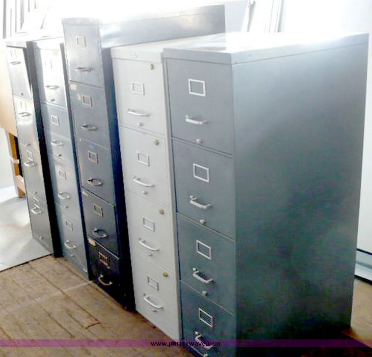 image for item 5102 (5) filing cabinets