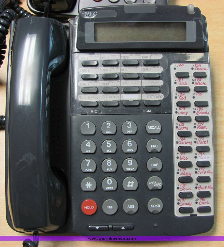 image for item 6012 NEC professional level II telephone system