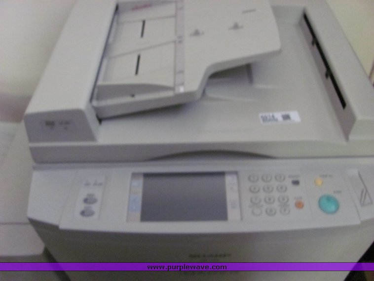 image for item 6014 Sharp digital imager copier with finisher