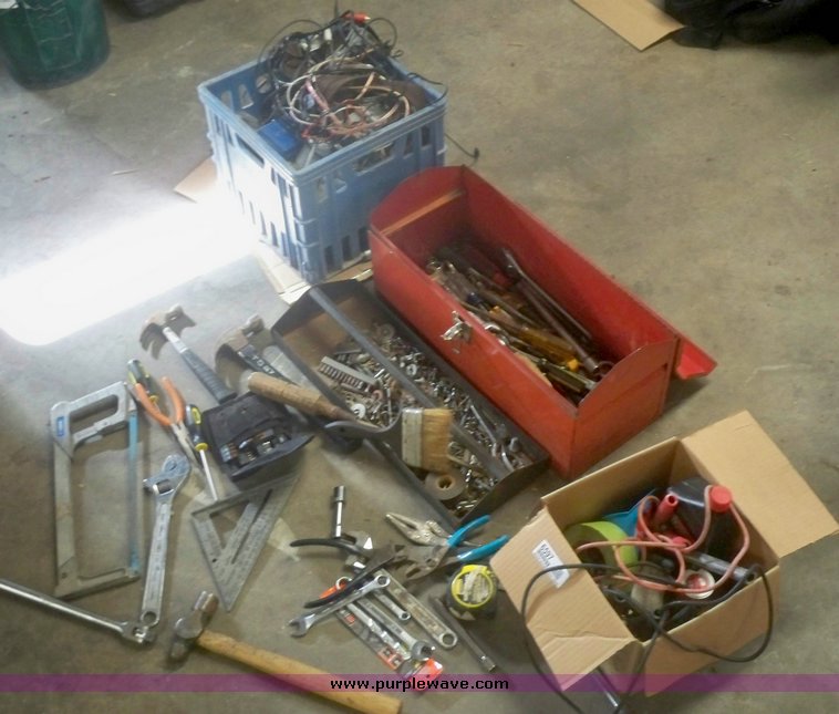image for item 6597 (3) boxes of assorted tools