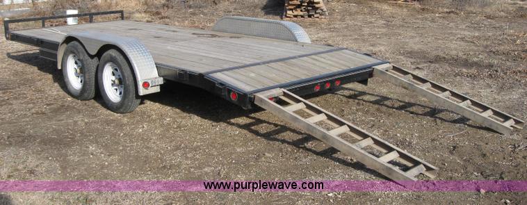 image for item 3161 2004 PJ car hauler trailer