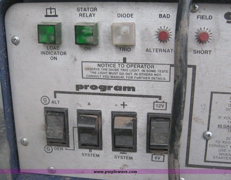 image for item 3863 Rayloc AGTS-3012 generator-alternator-starter tester