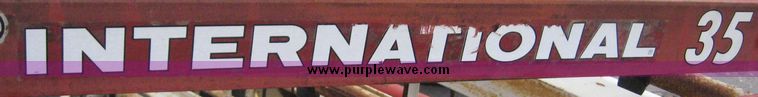 image for item 3866 International 35 single windrow hay rake