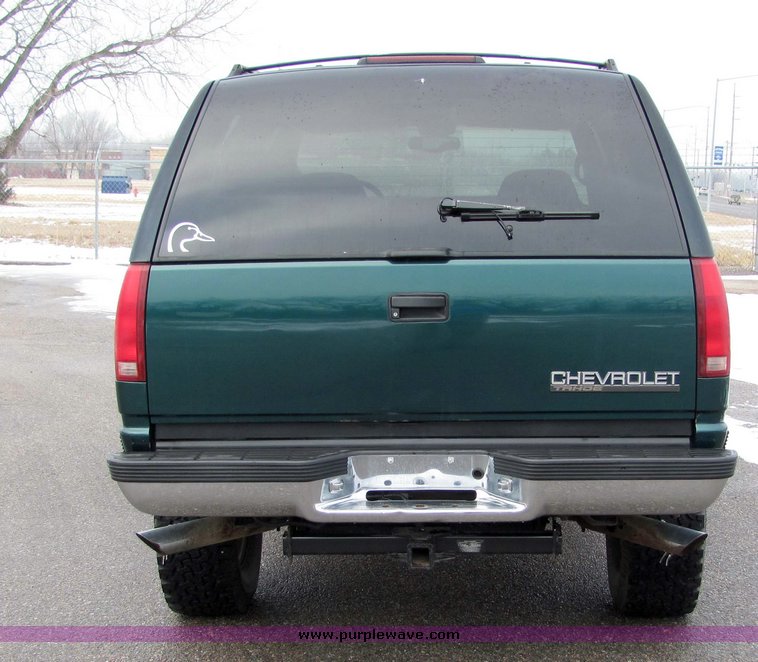 image for item 5094 1997 Chevrolet Tahoe K1500