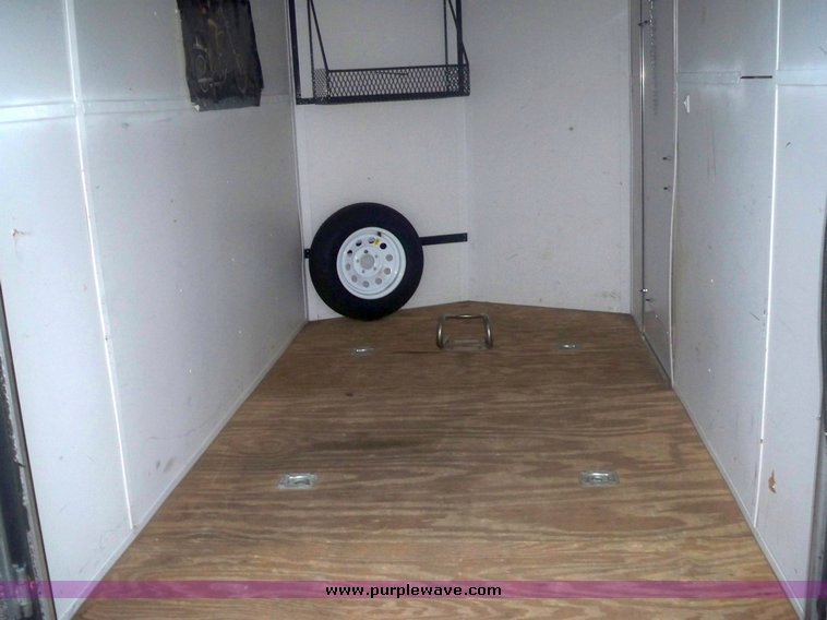 image for item 6009 2004 Cargo Mate 12' enclosed trailer