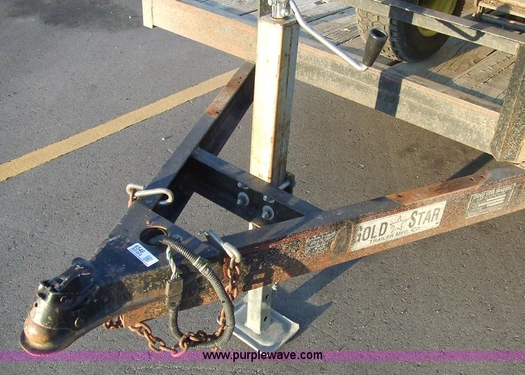 image for item 6546 1994 16' x 6' dual-axle car trailer