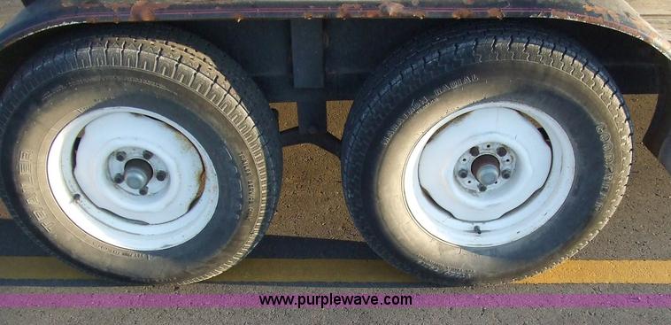 image for item 6546 1994 16' x 6' dual-axle car trailer