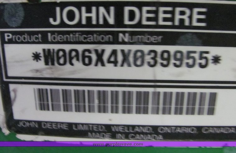 image for item 6691 John Deere Gator 6x4