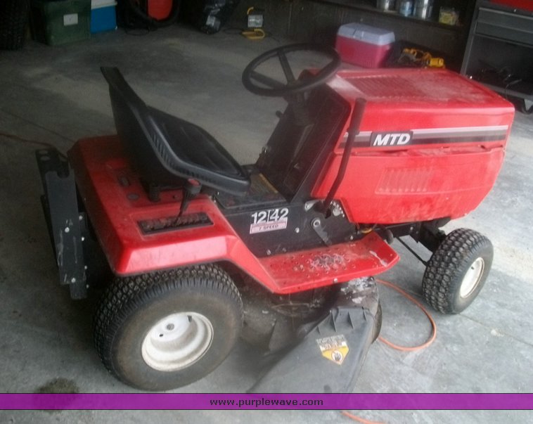 image for item 9002 MTD 42" riding lawn mower