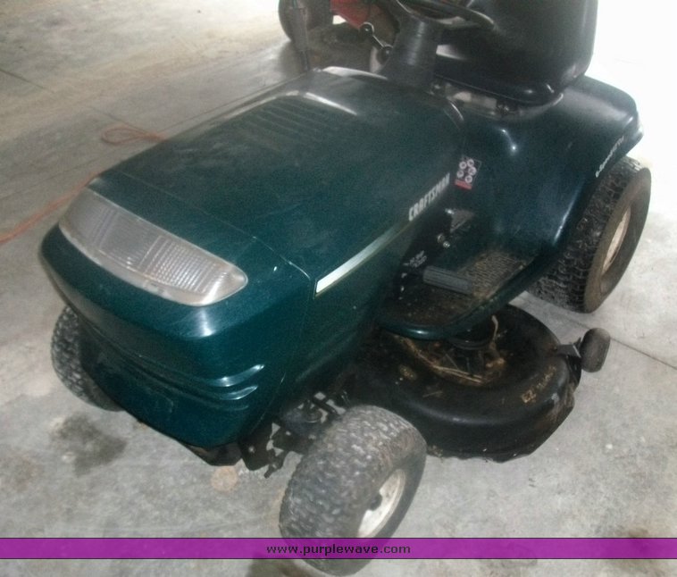 image for item 9003 Craftsman 42" riding lawn mower