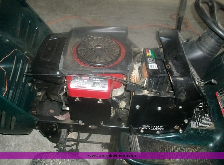 image for item 9003 Craftsman 42" riding lawn mower