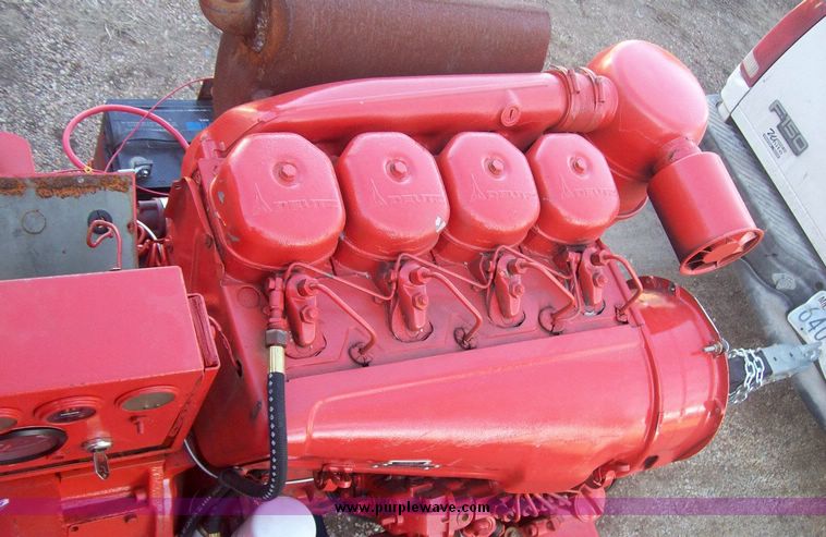 image for item 1100 Sykes 6" pump on trailer