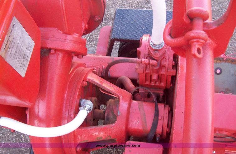 image for item 1100 Sykes 6" pump on trailer