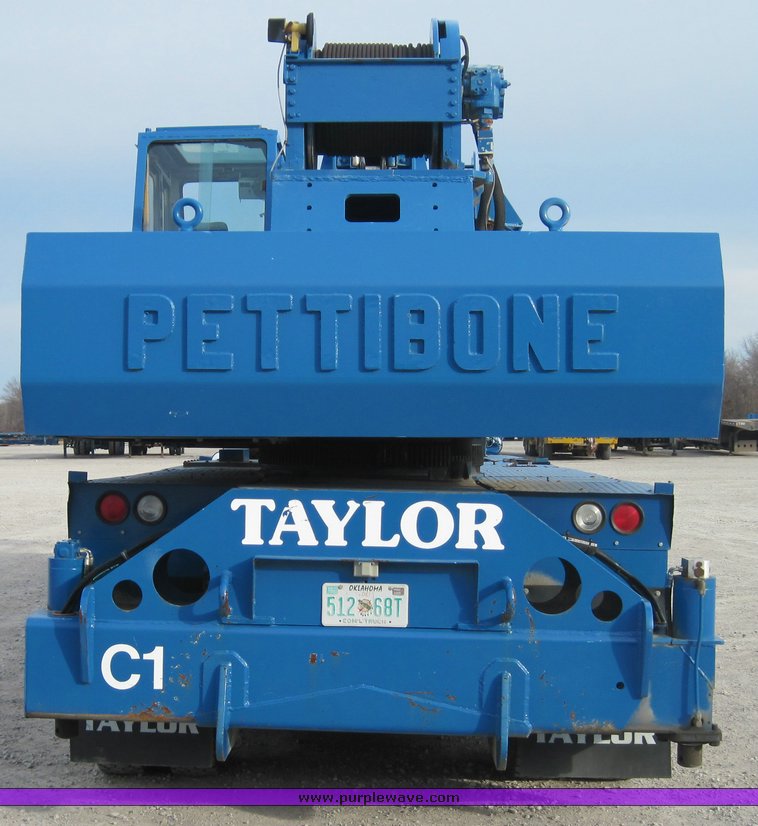 image for item 4468 1975 Pettibone 50TKLS 25 ton hydraulic truck crane