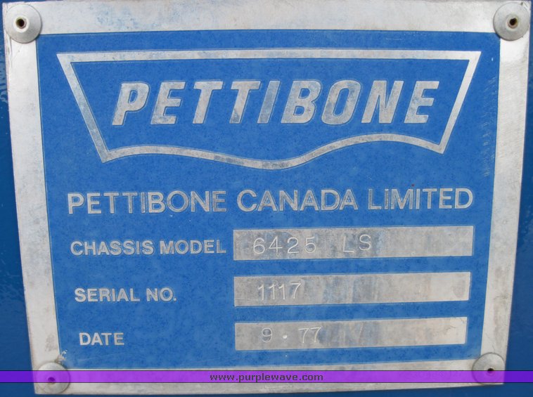 image for item 4468 1975 Pettibone 50TKLS 25 ton hydraulic truck crane